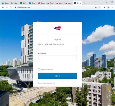 my cityu portal.